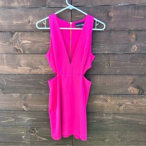 NBD Pink Mini Dress Size Small